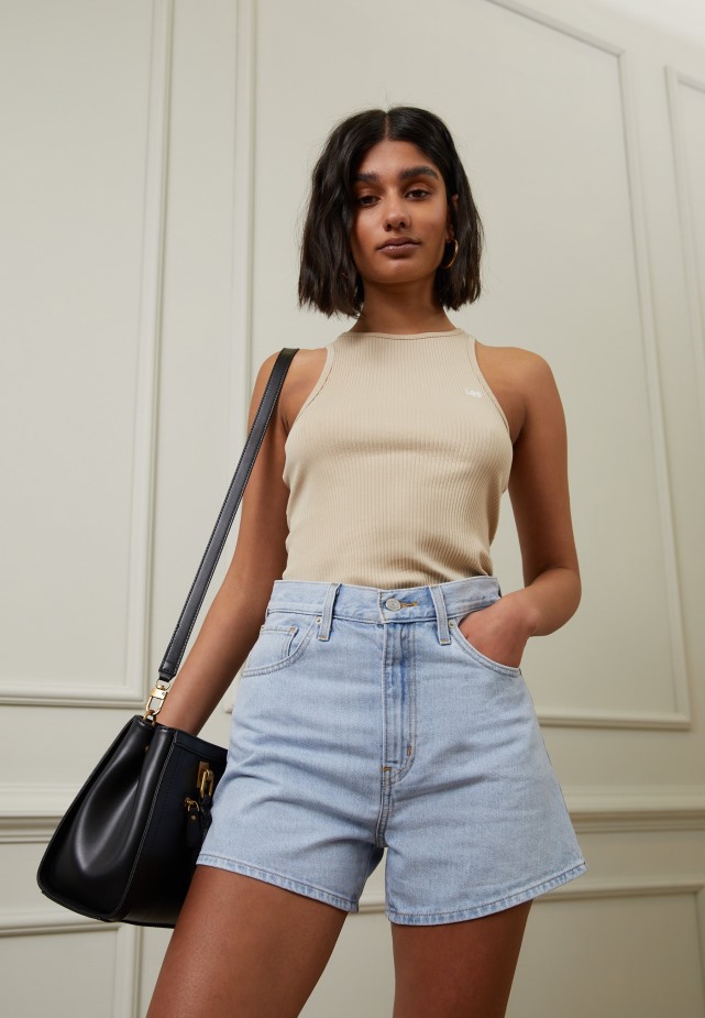 Witte Gabor T-bar Sandalen