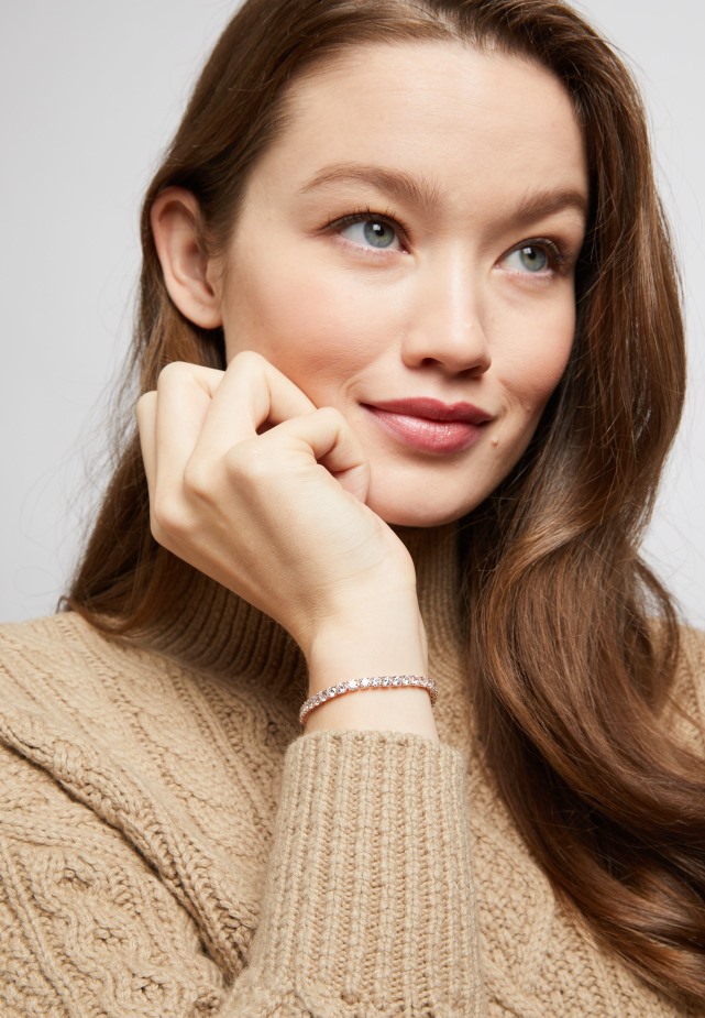 Witte Gabor T-bar Sandalen