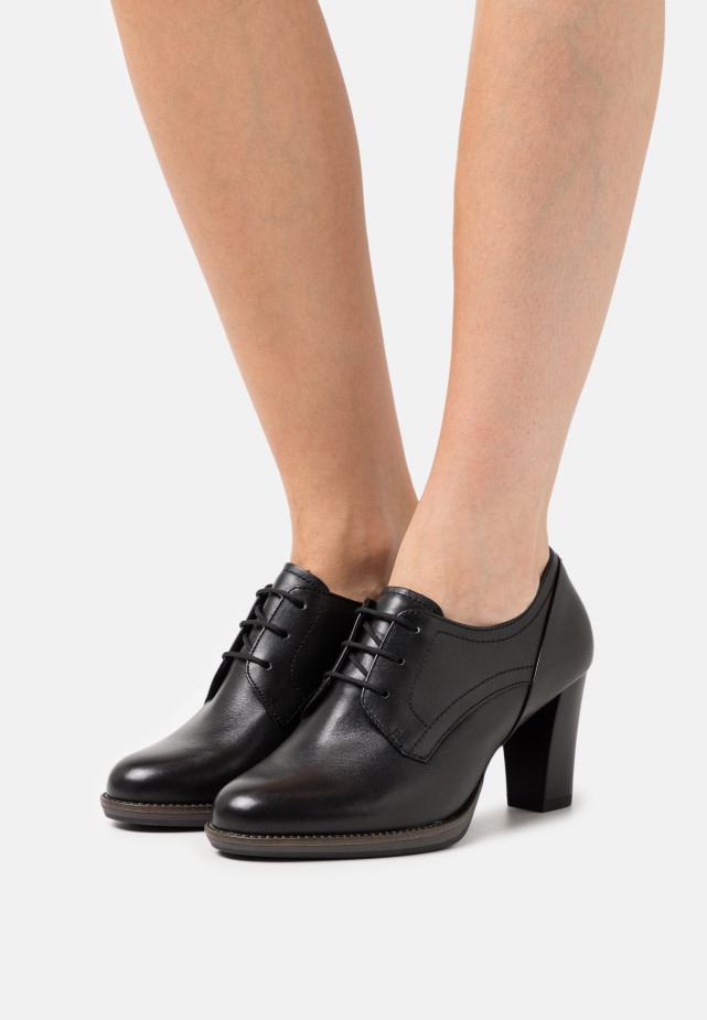 Zwart Leer - Klassieke Hakken Gabor