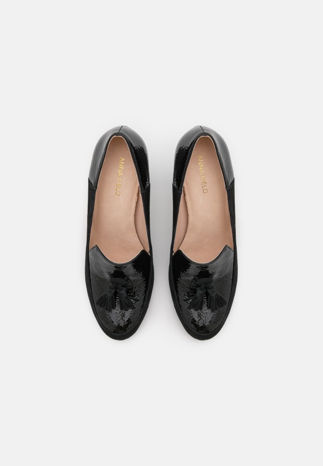 Zwart Leer - Klassieke Hakken Gabor