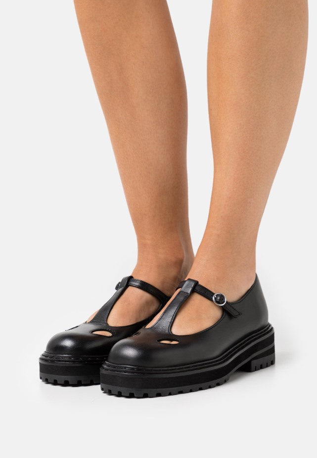 Zwarte Ansie - Klassieke Hakken Gabor