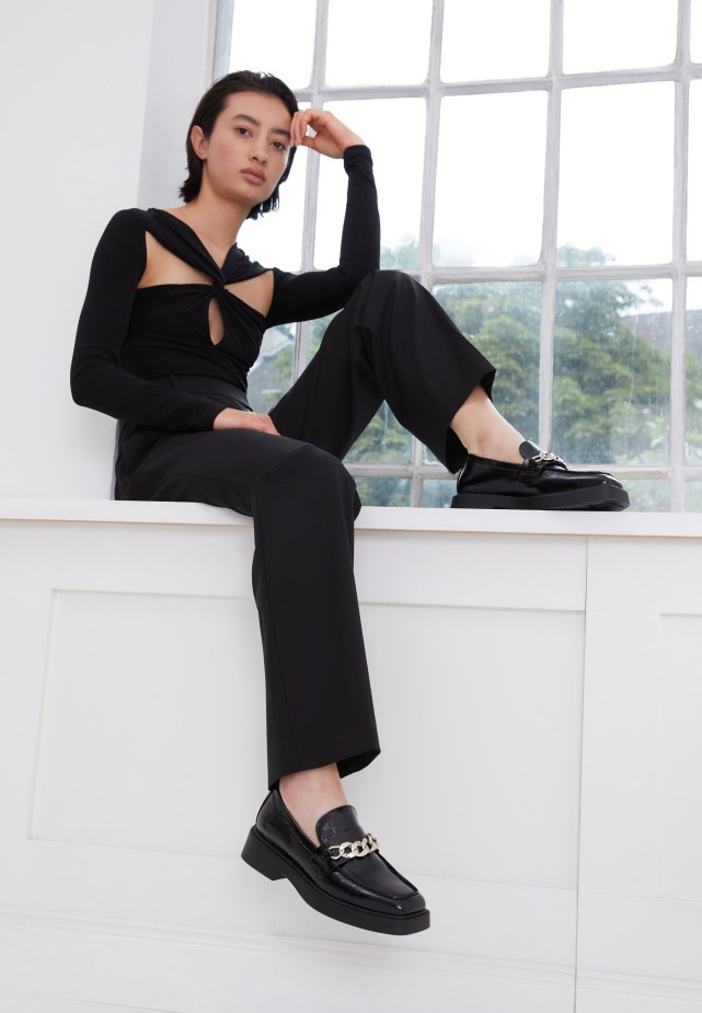 Zwarte Ansie - Klassieke Hakken Gabor