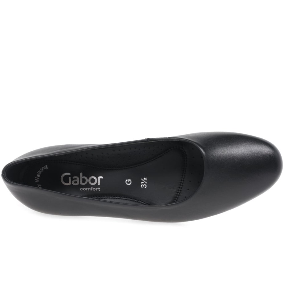 Zwarte Gabor Brambling Pumps Voor Dames