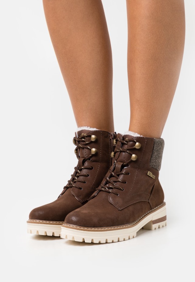 Zwarte Gabor Enkellaarsjes Met Plateauzool