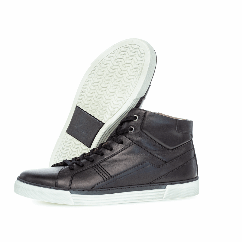 Zwarte Gabor Heren Hoge Sneaker