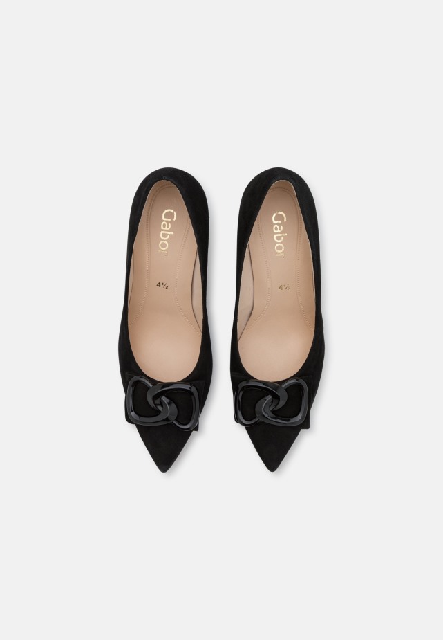 Zwarte Gabor Klassieke Hakken