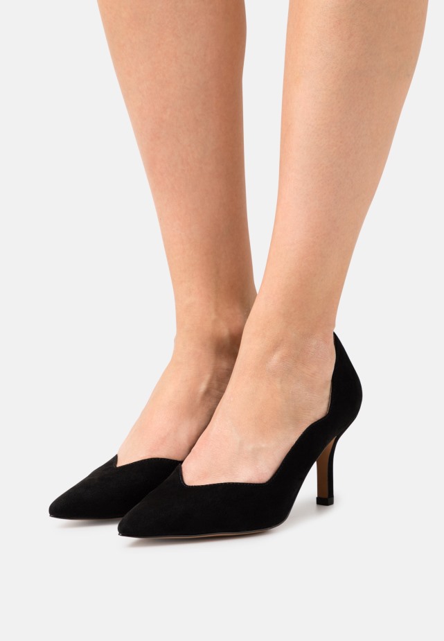 Zwarte Gabor Pumps Met Klassieke Hakken