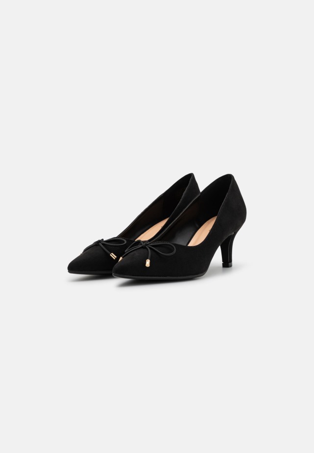 Zwarte Gabor Pumps Met Klassieke Hakken