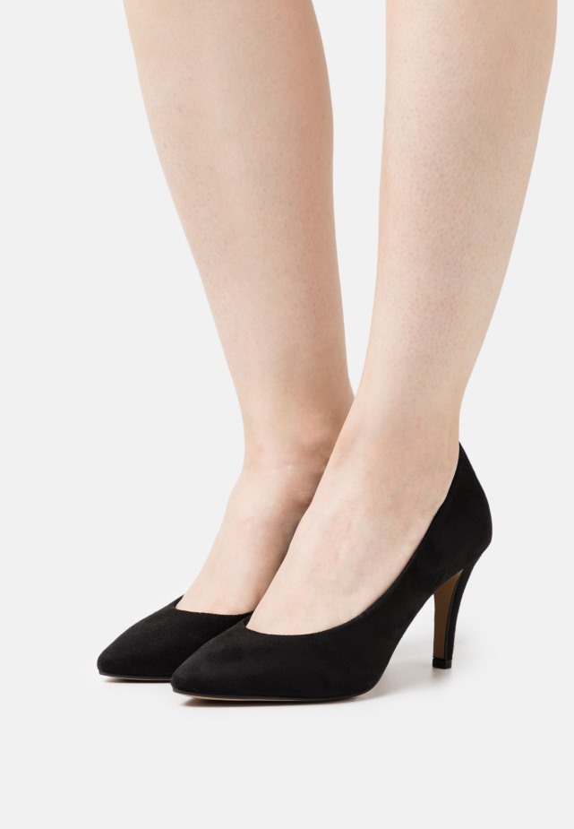 Zwarte Gabor Pumps Met Klassieke Hakken
