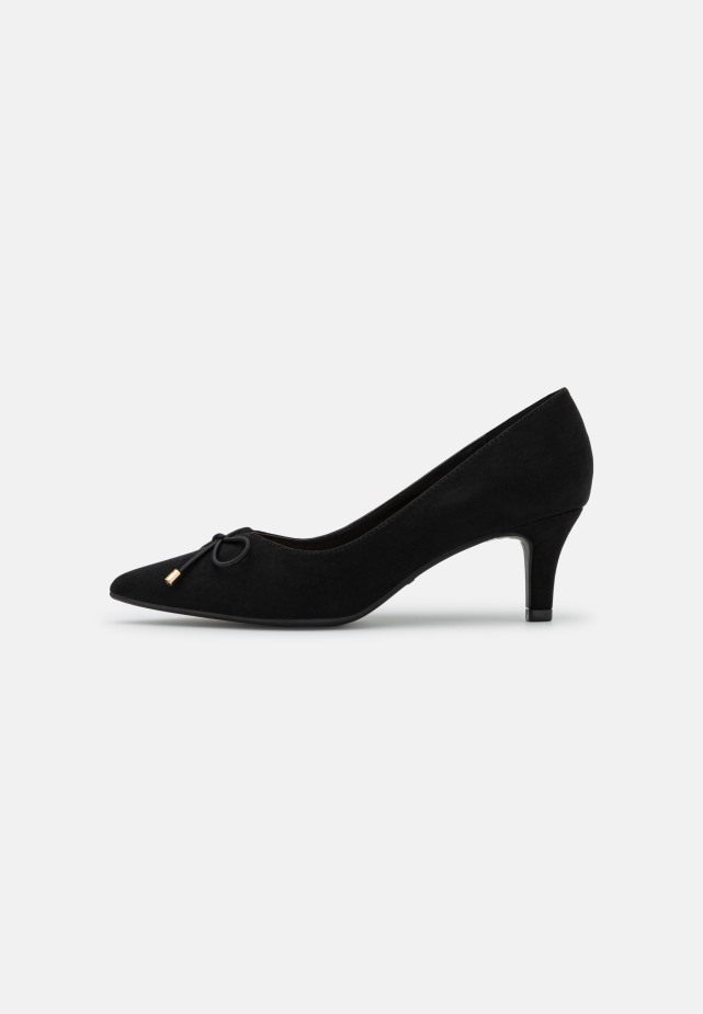 Zwarte Gabor Pumps Met Klassieke Hakken