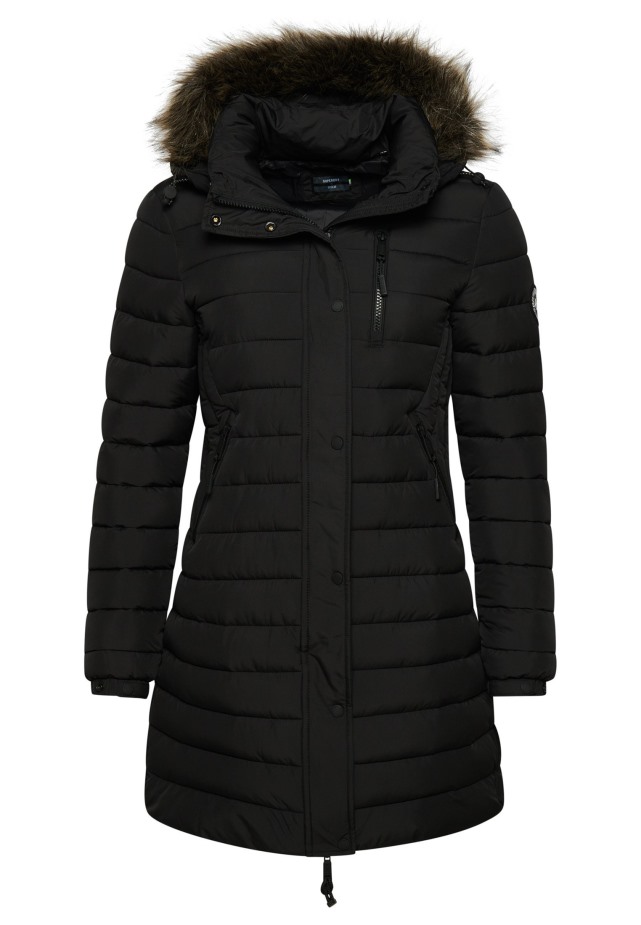 Zwarte Hoge Sneakers Gabor Dames