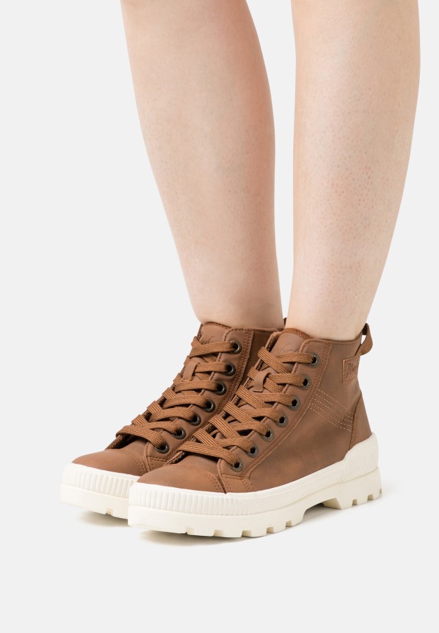 Zwarte Hoge Sneakers Van Gabor