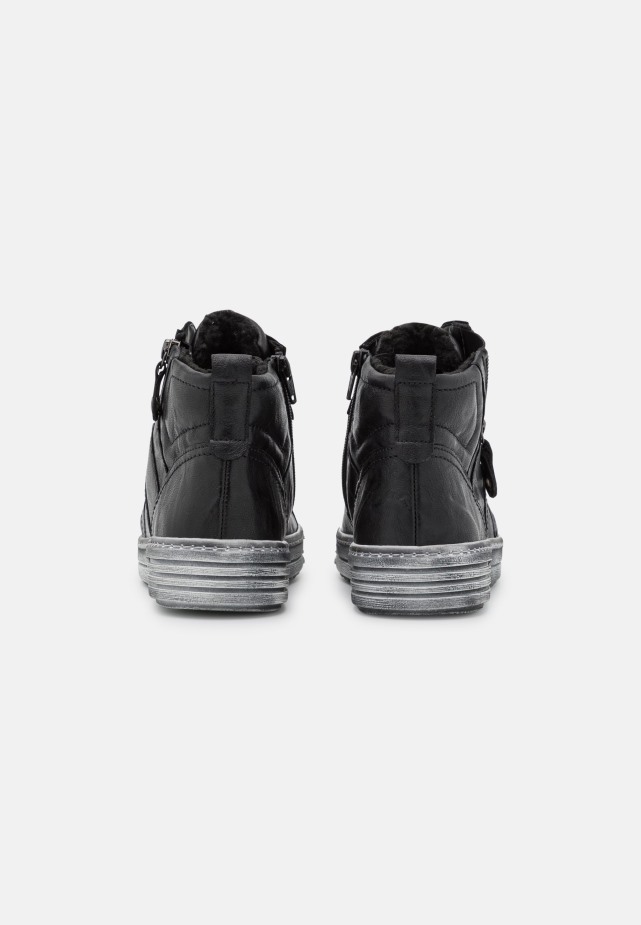 Zwarte Hoge Sneakers Van Gabor