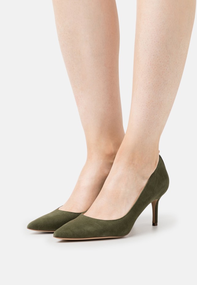 Zwarte Lanette Lederen Pump - Klassieke Hakken Gabor