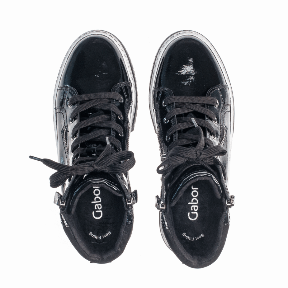 Zwarte Micro Gabor Sneaker Laars