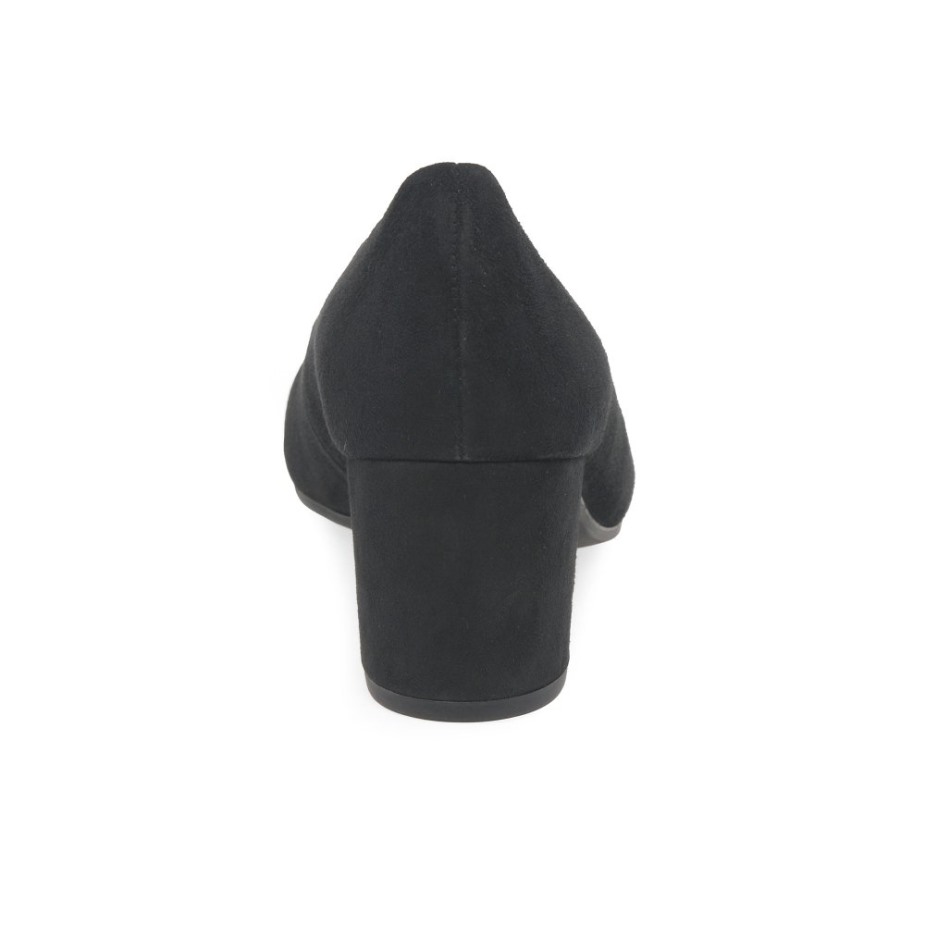 Zwarte Suède Gabor Kayo Dames Pumps