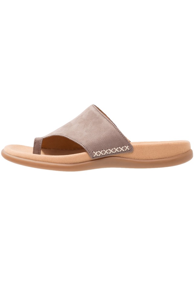 Zwarte T-bar Sandalen Gabor