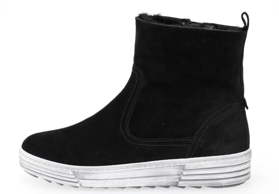 Gabor 73775.17 - Zwart Schapenvacht Suède