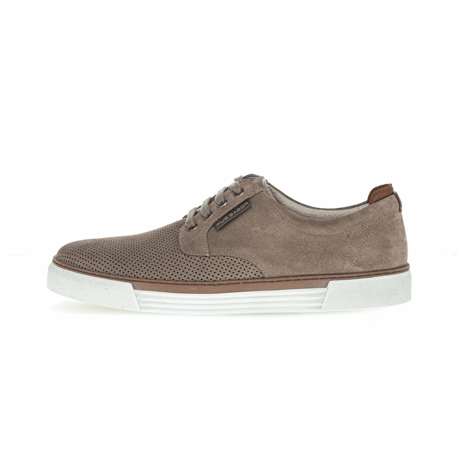 Gabor Mannen Perf. Beige Sneaker