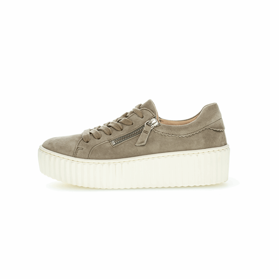 Plateau Sneaker Gabor Beige