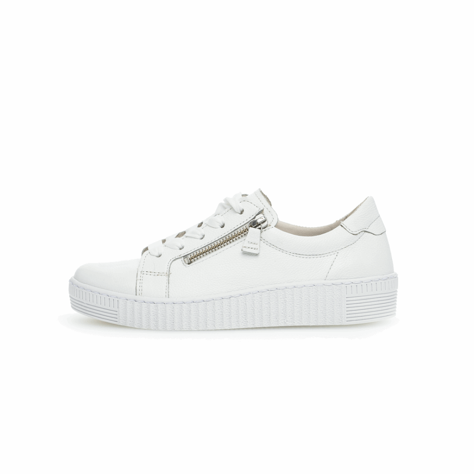 Witte Gabor Sneaker