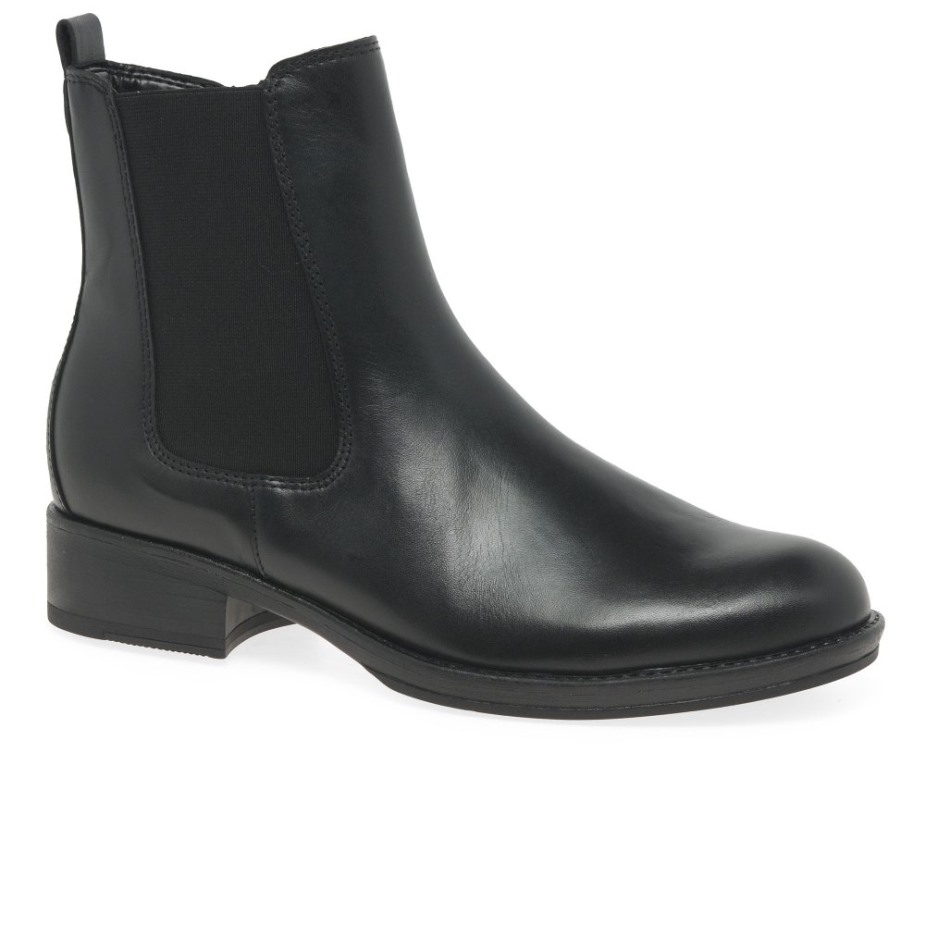 Adair Dames Chelsea Boots Gabor Zwart