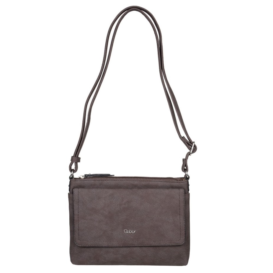 Dina Dames Messenger Handtas Gabor Donkerbruin