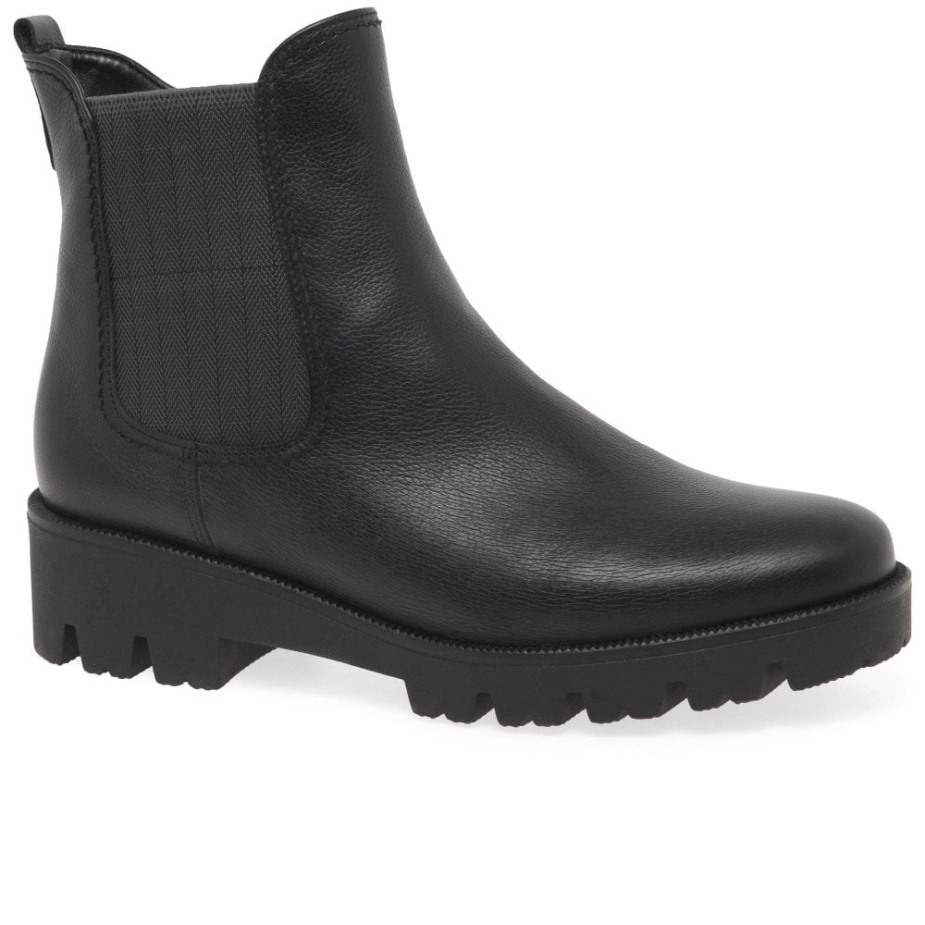 Gabor Zwarte Newport Dames Chelsea Boots