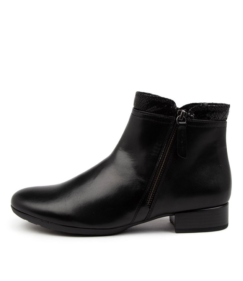 Gabor Lacey Zwart Leer