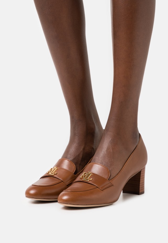 Gabor Deep Saddle Tan/donker Naturel Brendi - Klassieke Hakken